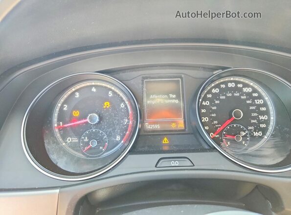 1V25E2CA9LC219080 2020 VOLKSWAGEN ATLAS Белый Вид щитка приборов