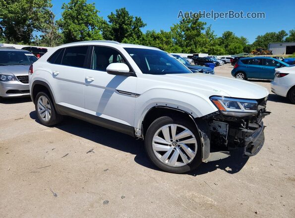 1V25E2CA9LC219080 2020 VOLKSWAGEN ATLAS Белый Передняя правая четверть