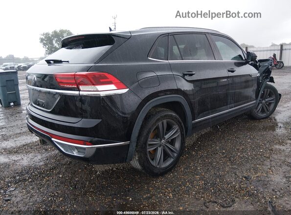 1V25E2CAXLC229858 2020 VOLKSWAGEN ATLAS Black Tył prawy