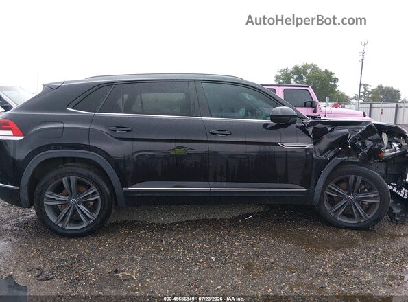 1V25E2CAXLC229858 2020 VOLKSWAGEN ATLAS Black Widok wnętrza 360 stopni