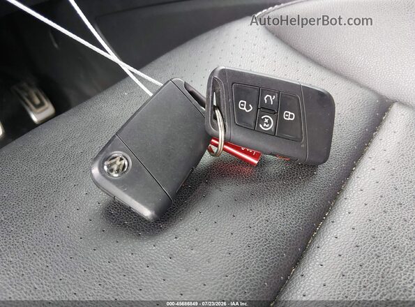 1V25E2CAXLC229858 2020 VOLKSWAGEN ATLAS Black Widok deski rozdzielczej