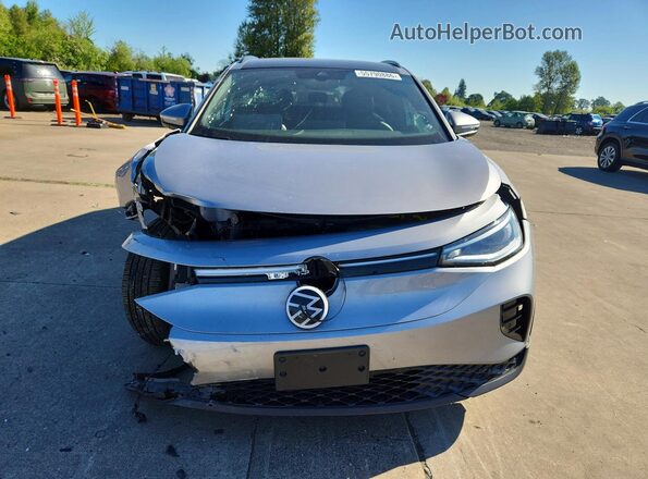 1V25MPE81RC007907 2024 VOLKSWAGEN ID.4 Silver Widok z przodu