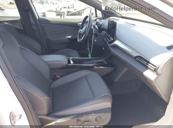 1V25MPE83PC037746 2023 VOLKSWAGEN ID.4 White Вид салону спереду