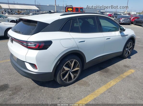 1V25MPE83PC037746 2023 VOLKSWAGEN ID.4 White Задня права чверть