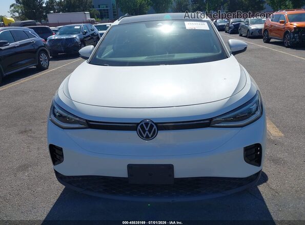 1V25MPE83PC037746 2023 VOLKSWAGEN ID.4 White Вид спереду