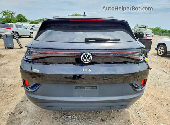 1V25MPE84RC011580 2024 VOLKSWAGEN ID.4 Black უკანა ხედი