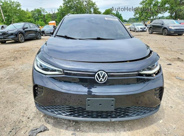 1V25MPE84RC011580 2024 VOLKSWAGEN ID.4 Black წინა ხედი