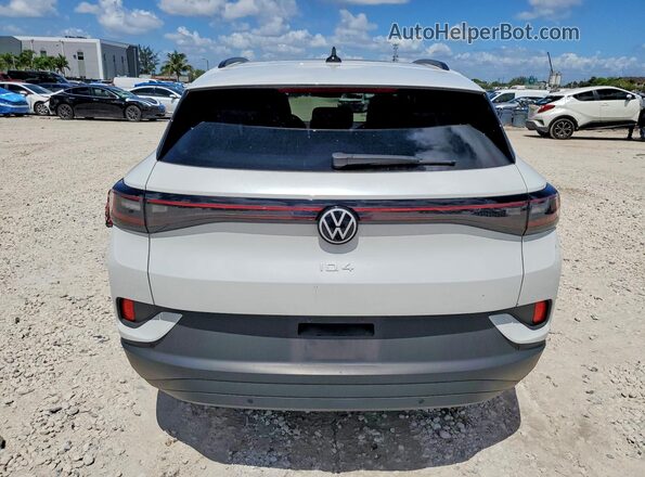 1V25MPE85RC013483 2024 VOLKSWAGEN ID.4 White Rear view
