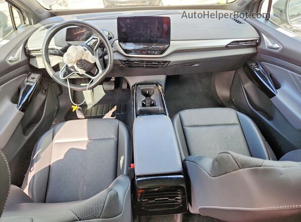 1V25MPE89PC026573 2023 VOLKSWAGEN ID.4 Gray Vista del salpicadero
