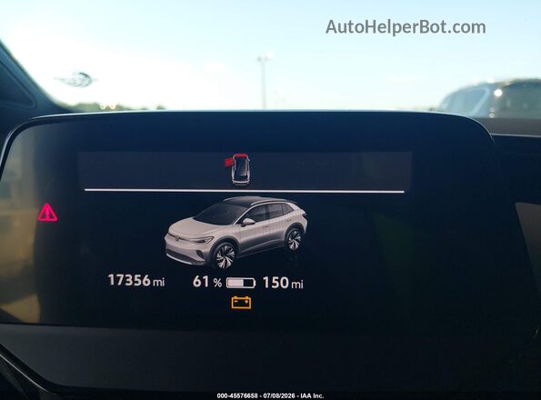 1V25MPE89RC015088 2024 VOLKSWAGEN ID.4 Dark Blue Vista de los asientos traseros