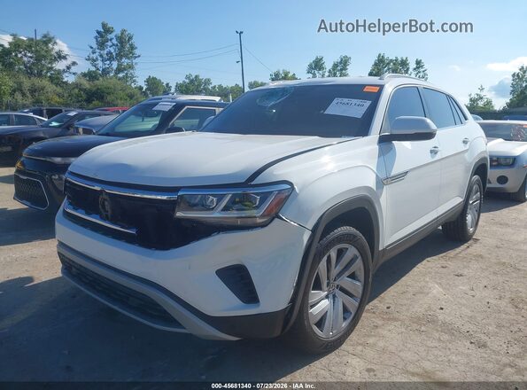 1V26E2CA3LC211870 2020 VOLKSWAGEN ATLAS White Передня ліва чверть