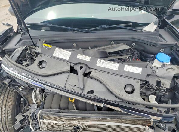 1V26E2CA4LC219671 2020 VOLKSWAGEN ATLAS Black Engine compartment view