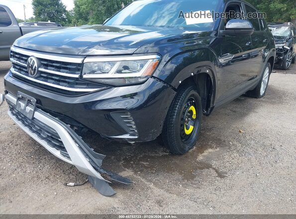 1V26E2CA9LC229970 2020 VOLKSWAGEN ATLAS Black წინა ხედი