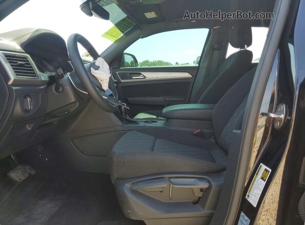 1V2AC2CA1LC208014 2020 VOLKSWAGEN ATLAS Black Вид салону спереду