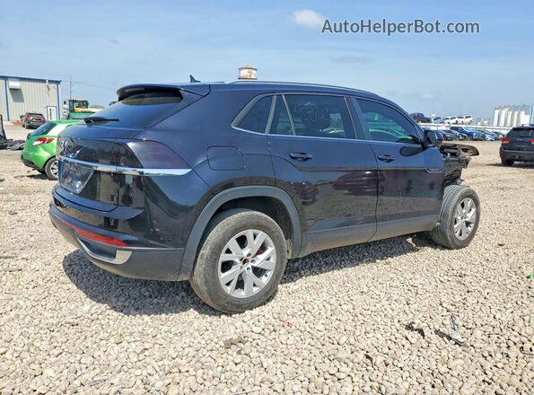 1V2AC2CA1LC208014 2020 VOLKSWAGEN ATLAS Black Задня права чверть