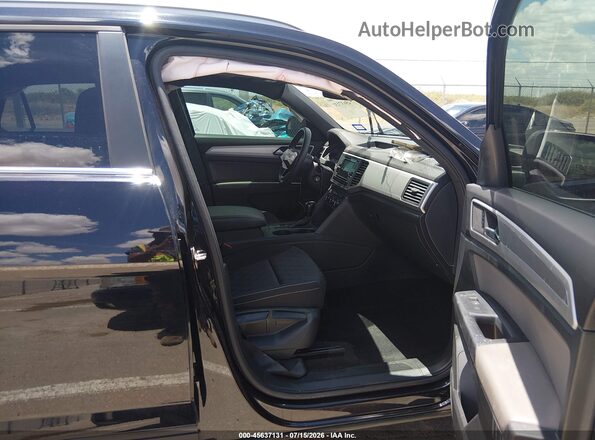 1V2AC2CA8MC235583 2021 VOLKSWAGEN ATLAS Черный Вид салона спереди