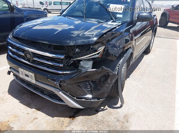 1V2AC2CA8MC235583 2021 VOLKSWAGEN ATLAS Черный Вид спереди