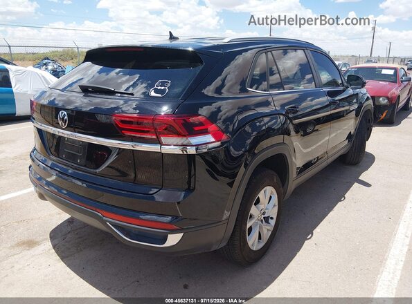 1V2AC2CA8MC235583 2021 VOLKSWAGEN ATLAS Черный Задняя правая четверть