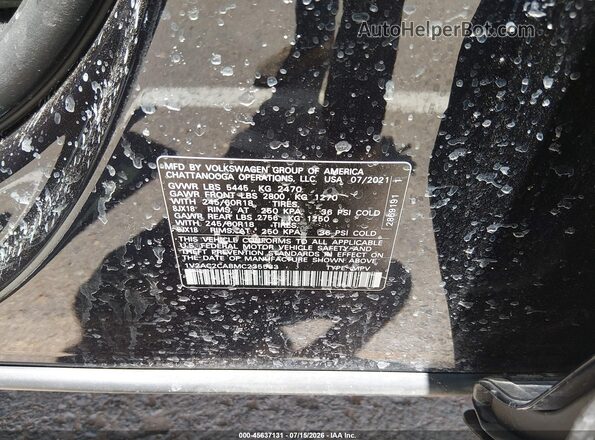 1V2AC2CA8MC235583 2021 VOLKSWAGEN ATLAS Черный Вид подкапотного пространства