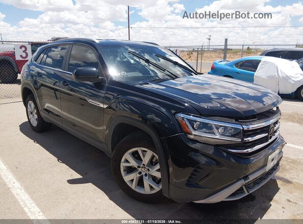 1V2AC2CA8MC235583 2021 VOLKSWAGEN ATLAS Черный Вид задней части салона