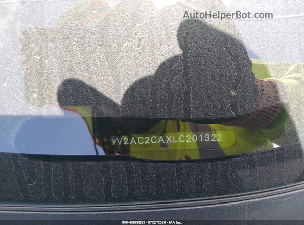1V2AC2CAXLC201322 2020 VOLKSWAGEN ATLAS Gray Vista del compartimento del motor