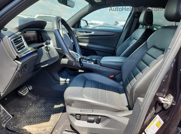 1V2AE2CA0RC202353 2024 VOLKSWAGEN ATLAS Black Вид салону спереду