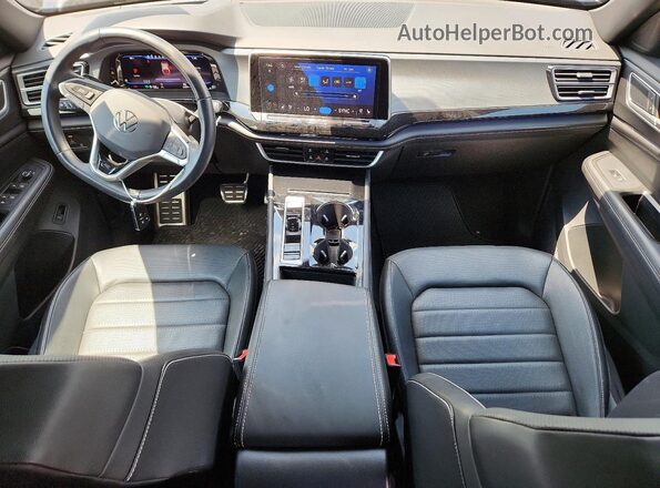 1V2AE2CA0RC202353 2024 VOLKSWAGEN ATLAS Black Вид панелі приладів