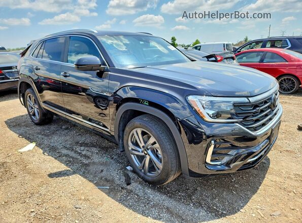 1V2AE2CA0RC202353 2024 VOLKSWAGEN ATLAS Black Передня права чверть
