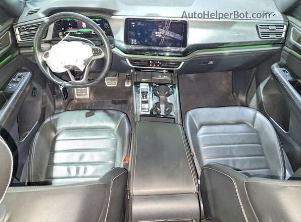 1V2AE2CA5RC204583 2024 VOLKSWAGEN ATLAS White Вид панелі приладів