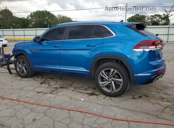 1V2AE2CA5RC222243 2024 VOLKSWAGEN ATLAS Blue Rear left