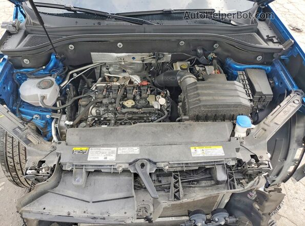 1V2AE2CA5RC222243 2024 VOLKSWAGEN ATLAS Blue Engine compartment view