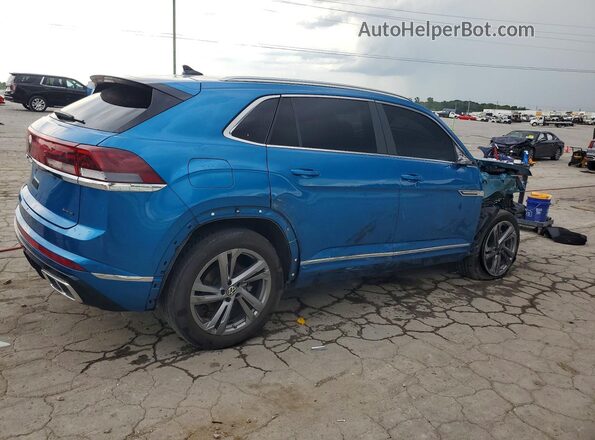 1V2AE2CA5RC222243 2024 VOLKSWAGEN ATLAS Blue Rear right
