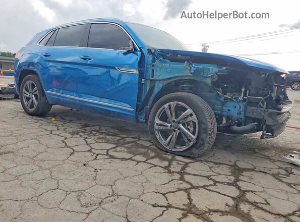 1V2AE2CA5RC222243 2024 VOLKSWAGEN ATLAS Blue Front right