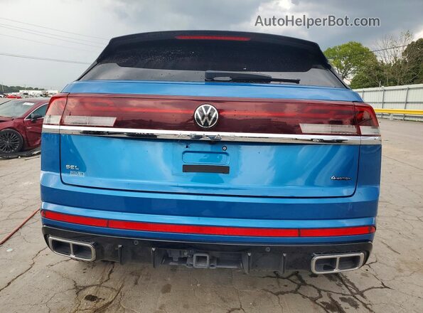 1V2AE2CA5RC222243 2024 VOLKSWAGEN ATLAS Blue Rear view