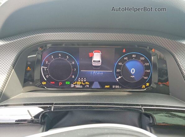 1V2AE2CA8RC263448 2024 VOLKSWAGEN ATLAS Gray ხელსაწყოთა პანელის ხედი