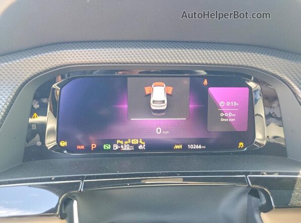 1V2AE2CA8SC219956 2025 VOLKSWAGEN ATLAS Gray Widok zestawu wskaźników
