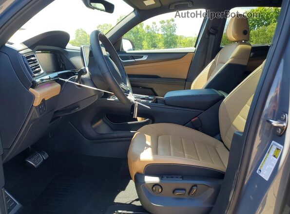 1V2AE2CA8SC219956 2025 VOLKSWAGEN ATLAS Gray Widok wnętrza z przodu