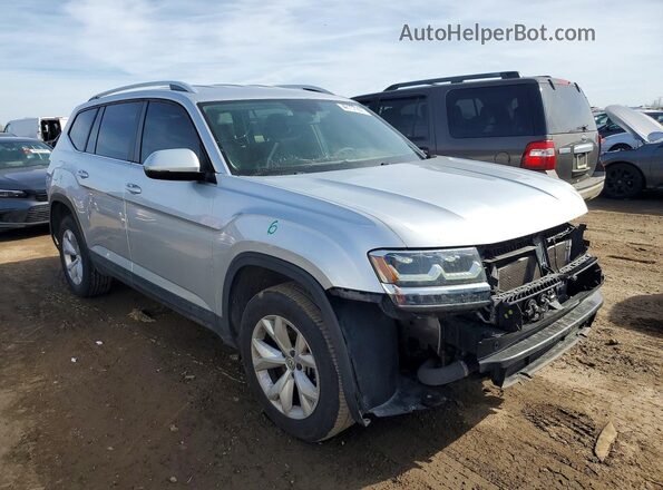 1V2AP2CA0KC506296 2019 VOLKSWAGEN ATLAS Silver Передня права чверть