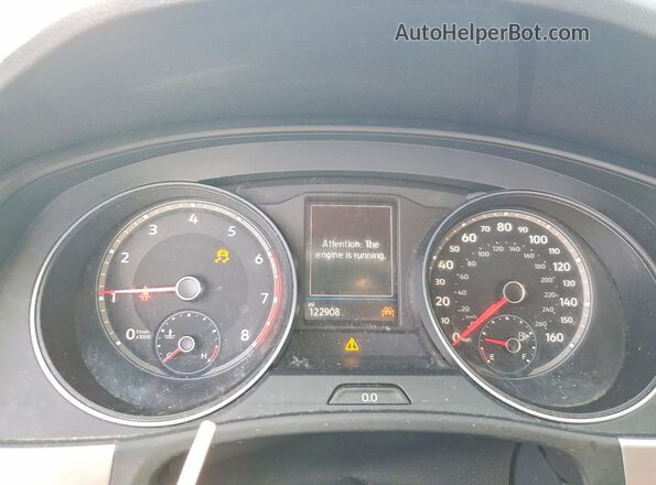 1V2AP2CA0KC506296 2019 VOLKSWAGEN ATLAS Silver Вид щитка приладів