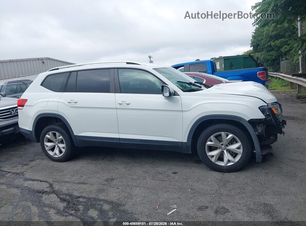 1V2AP2CA1JC591910 2018 VOLKSWAGEN ATLAS White უკანა სალონის ხედი