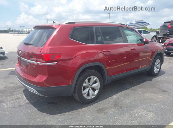 1V2AP2CA2JC536706 2018 VOLKSWAGEN ATLAS Red Հետևի աջ