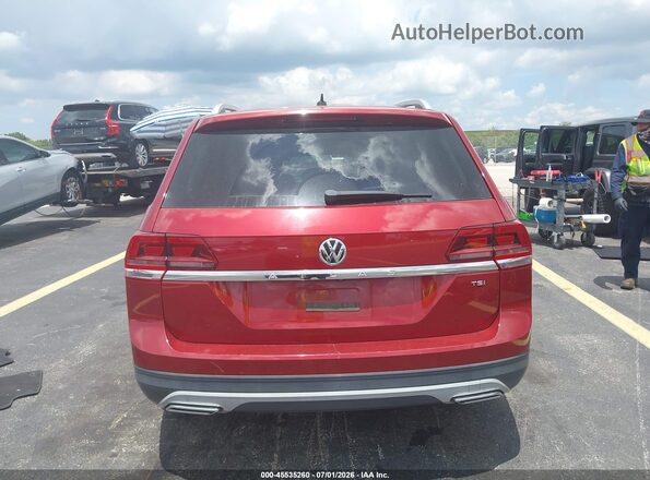 1V2AP2CA2JC536706 2018 VOLKSWAGEN ATLAS Red 