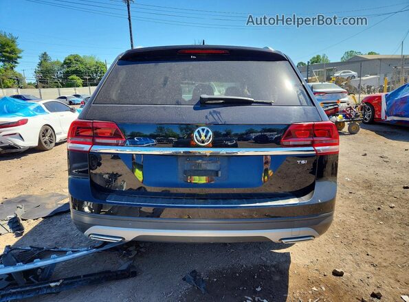 1V2AP2CA3JC538335 2018 VOLKSWAGEN ATLAS Black Widok z tyłu