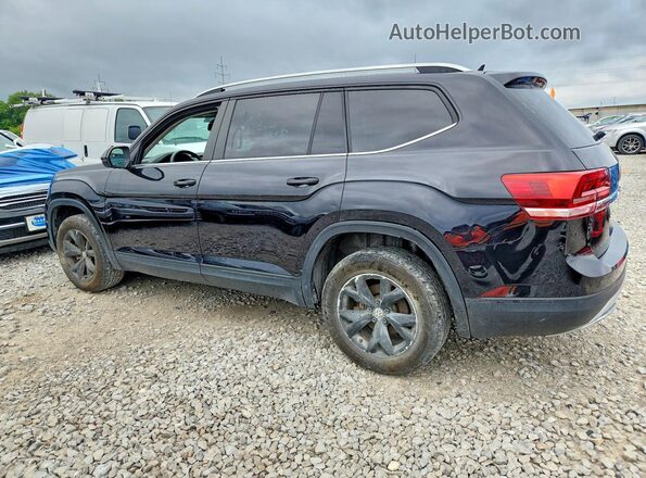 1V2AP2CA3KC514313 2019 VOLKSWAGEN ATLAS Черный Задняя левая четверть