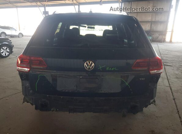1V2AP2CA4JC597099 2018 VOLKSWAGEN ATLAS Blue Вид ззаду