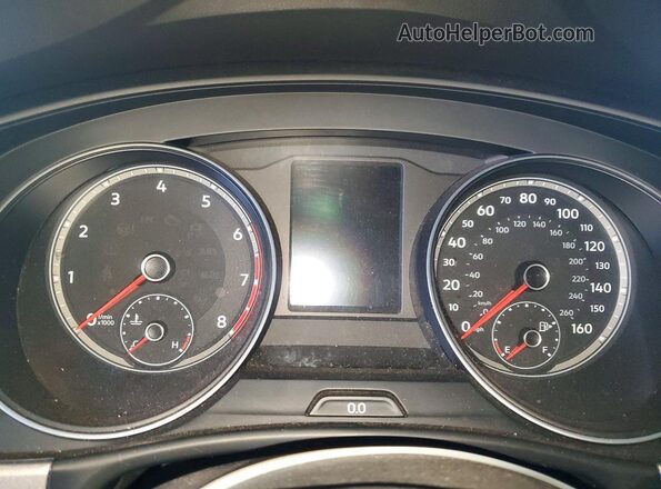 1V2AP2CA4JC597099 2018 VOLKSWAGEN ATLAS Blue Вид щитка приладів