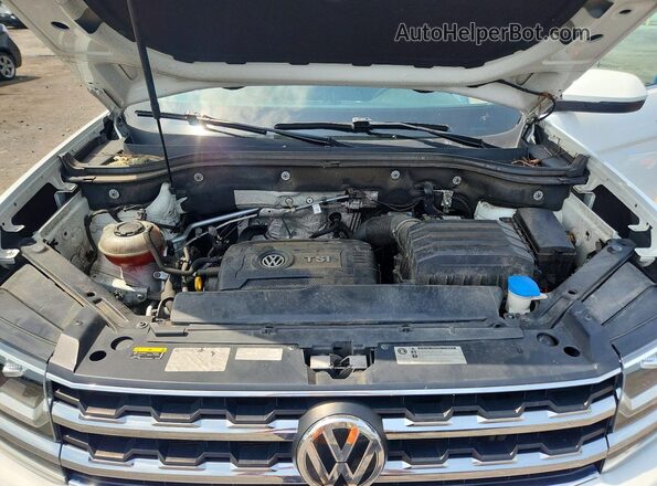 1V2AP2CA5KC562279 2019 VOLKSWAGEN ATLAS White Engine compartment view