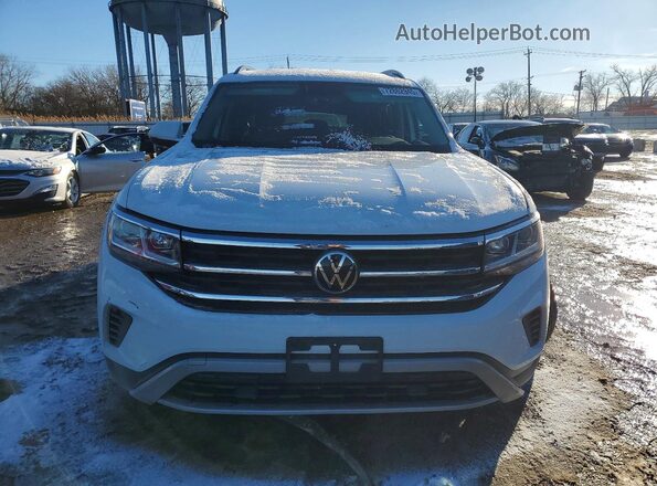 1V2AP2CA6MC573570 2021 VOLKSWAGEN ATLAS White Դիմացի տեսք