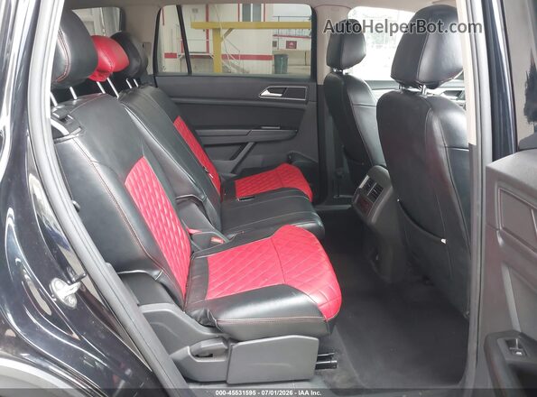 1V2AP2CA7JC549192 2018 VOLKSWAGEN ATLAS Black Widok naklejki z numerem VIN