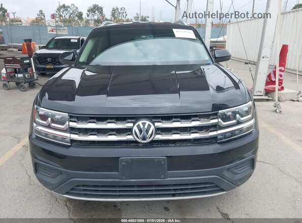 1V2AP2CA7JC549192 2018 VOLKSWAGEN ATLAS Black Widok wnętrza z tyłu